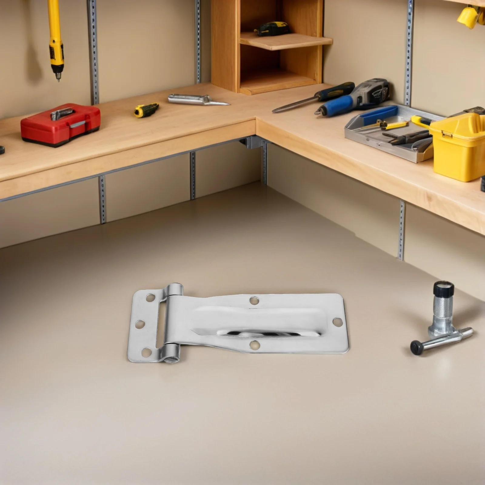 Heavy Duty Stainless Steel Hinges Marine Grade For Dump Trailer Door Container Hatch Bin Shed Cabinet Support