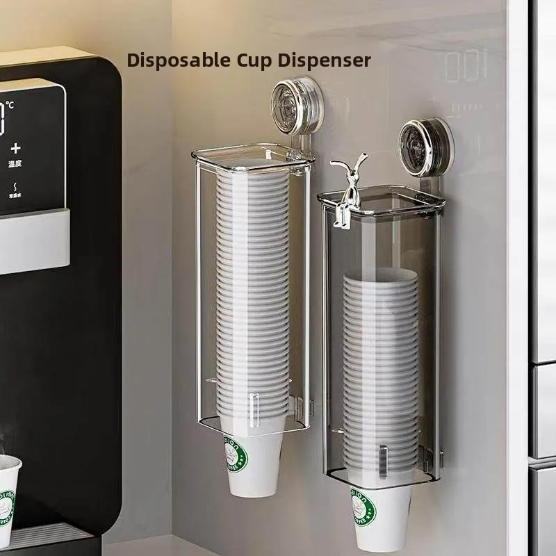 portabicchieri-di-alta-qualita-estetica-con-ventosa-dispenser-per-bicchieri-usa-e-getta-organizzatore-da-parete-in-plastica