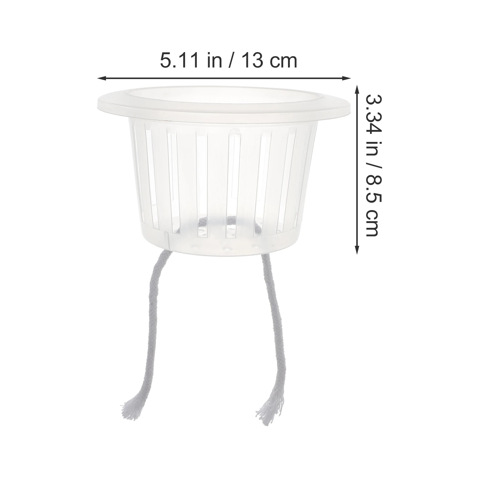 

Plastic Planting Basket Hydroponic Flower Pot Mesh Cup Healthy Roots Growth Easy Clean Durable Gardening Household Planter