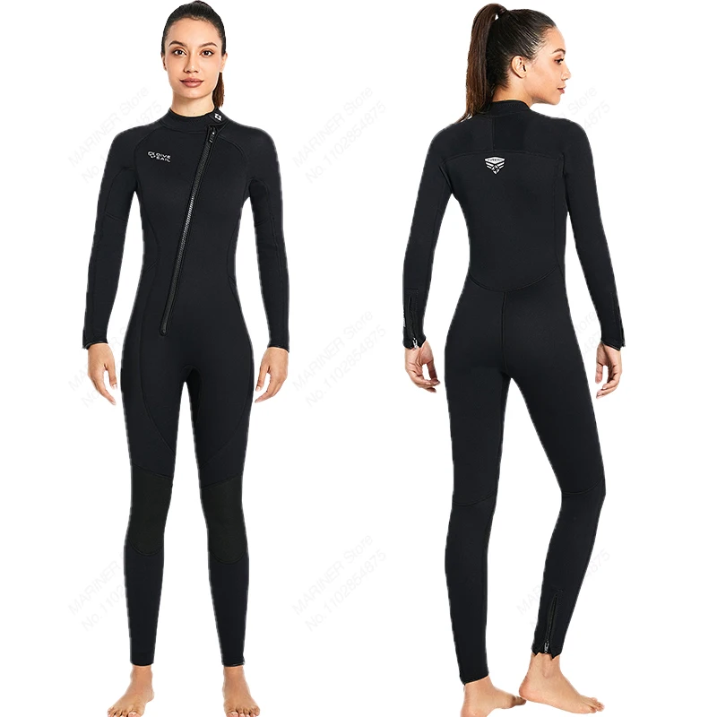 3MM Wetsuit Men Surfing Scuba Diving and Snorkeling Wetsuits Women Full Body Diving Suit One-piece Swimsuit High Quality Wetsuit