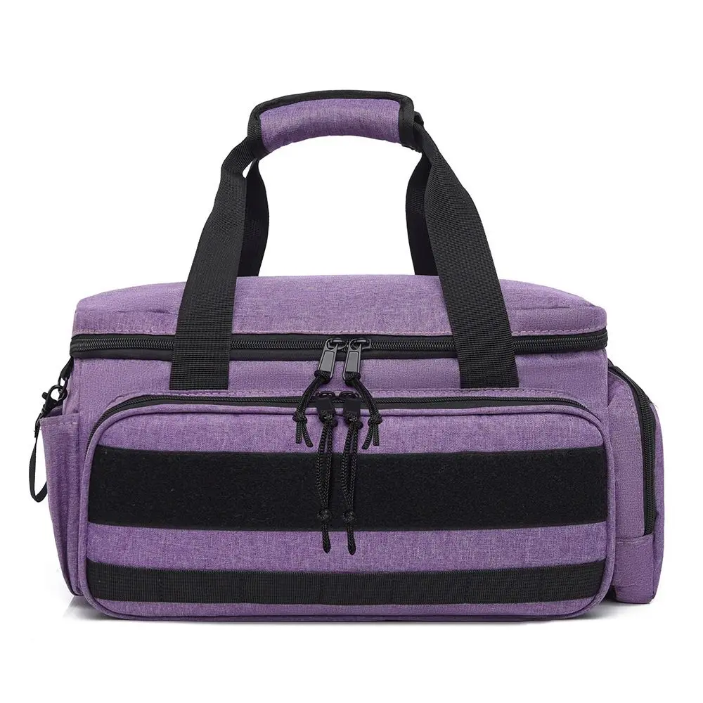 Multipocket Electrician Tool Tote Bag Wear-Resistant Wide Mouth Tool Storage Bag with Handle Thick Tools Collection Bag