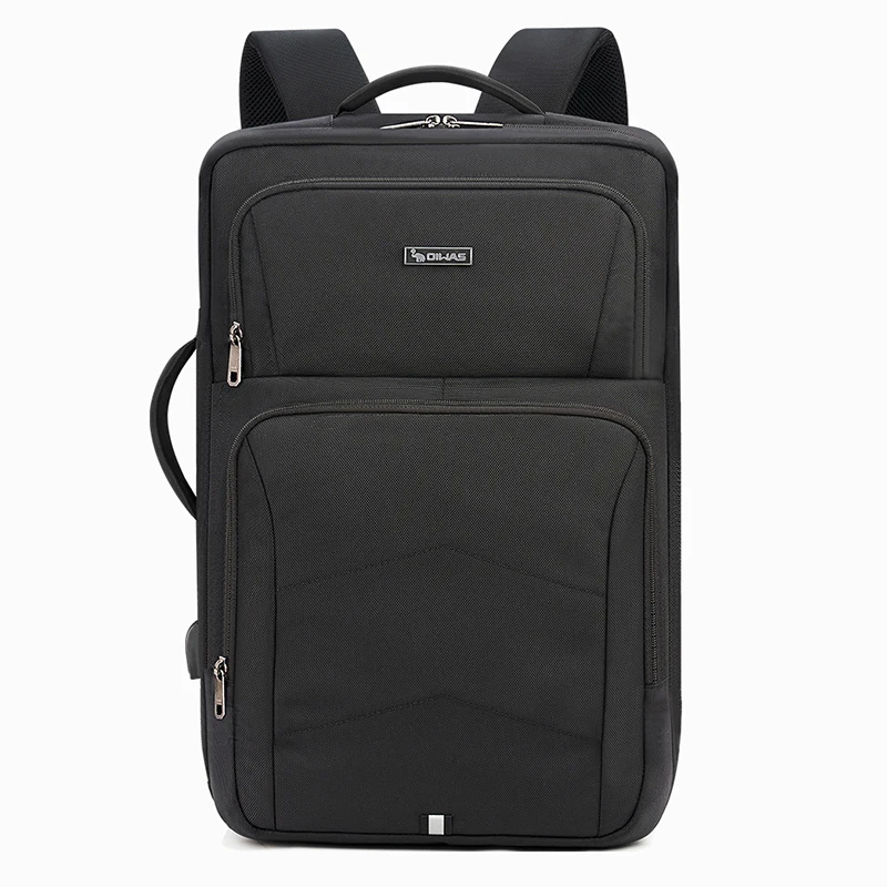 OIWAS Large Capacity Expandable Laptop Backpack USB Charging Port 17.3Inch Waterproof Business Travel Computer Bag for Men Women