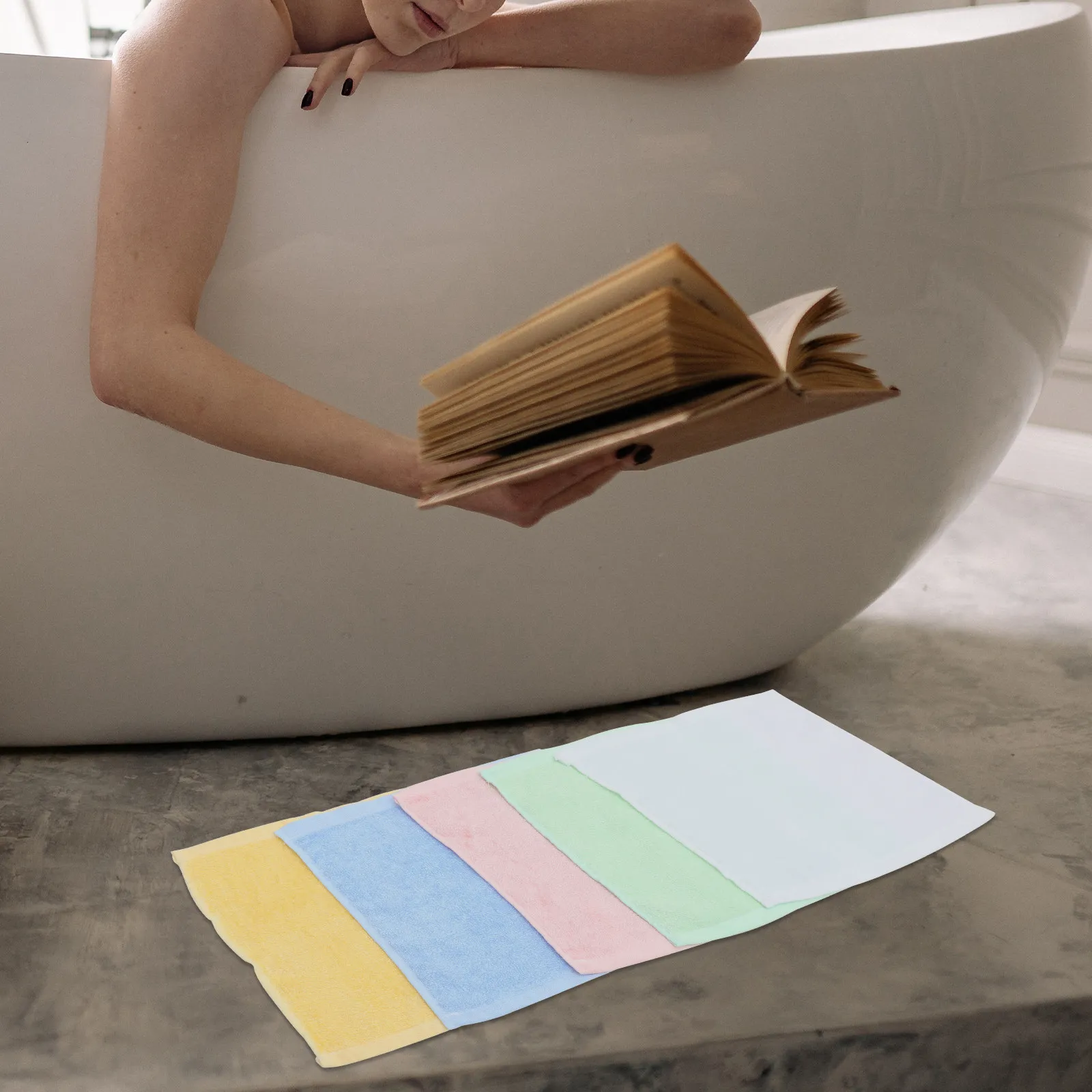 

Набор из 10 бамбуковых полотенец-нагрудников: утолщенные, мягкие, впитывающие, быстросохнущие, нескользящие – для дома, путешествий, купания младенцев и использования на кухне