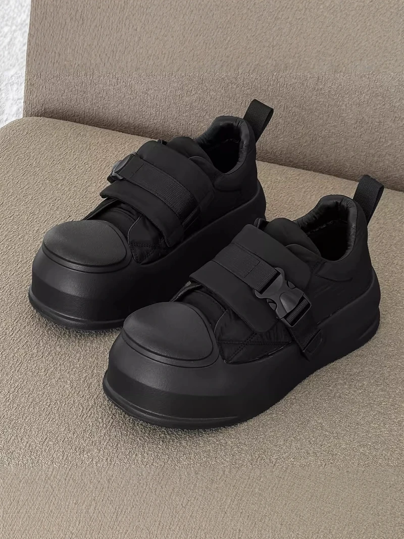 

European Style Men's Slip-On Sports Shoes Lightweight Casual Fashionable All-Match Summer New Arrival Increased Head Shoes