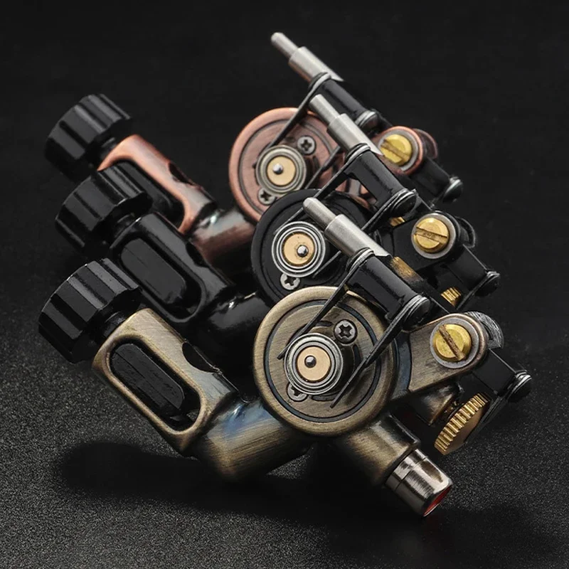 Rotary Tattoo Motor Gun Machine Stable Performance Secant Fogging CNC Carved Tattoo Supplies RCA Interface Tattoo Machine