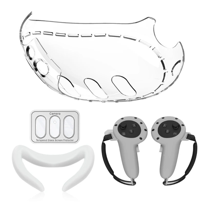 Must Have Accessories for VR Headset Protective Cover Controller Grip Eye Mask