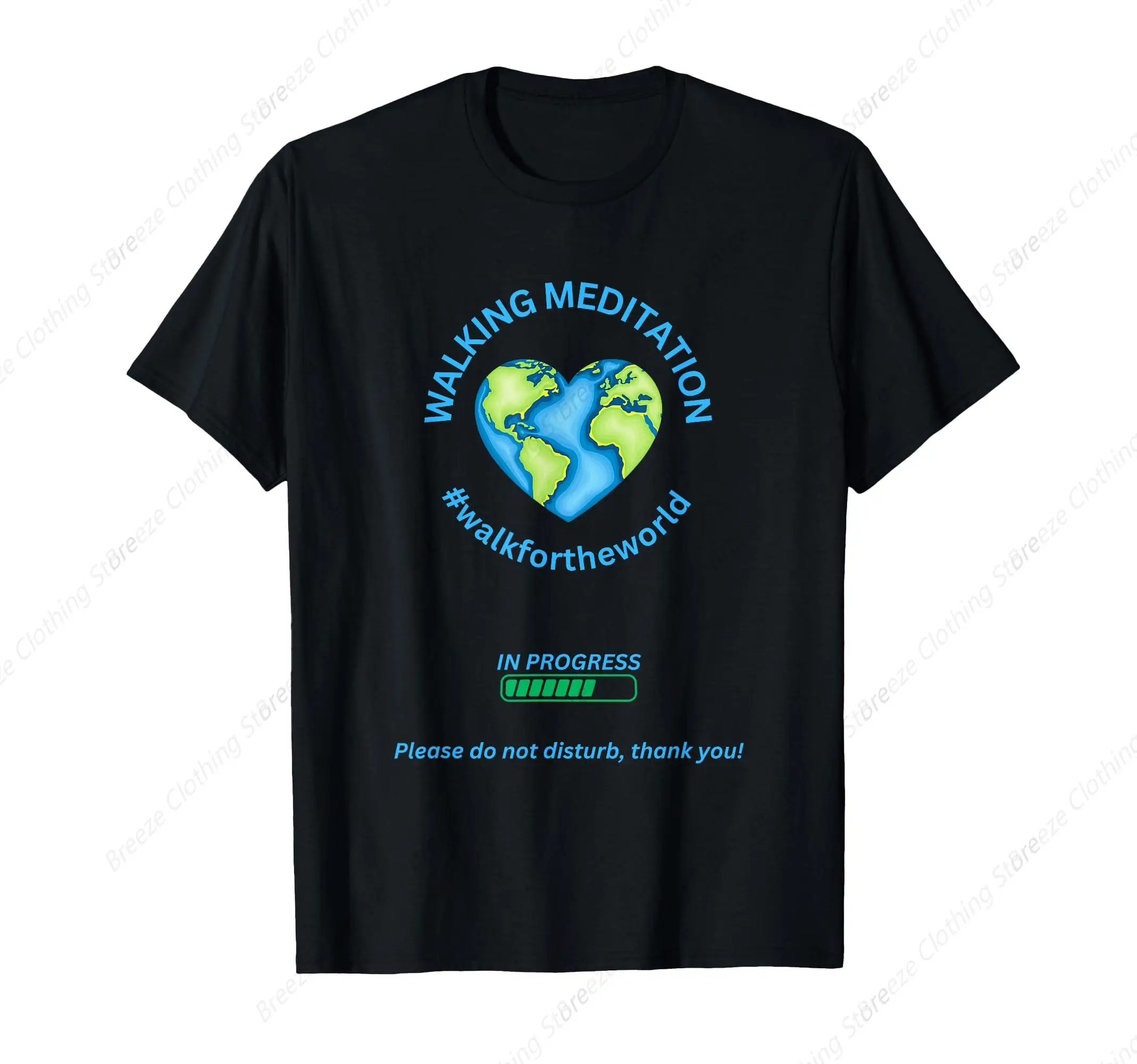 

Walking Meditation for the World, World Meditation for Peace T-Shirt