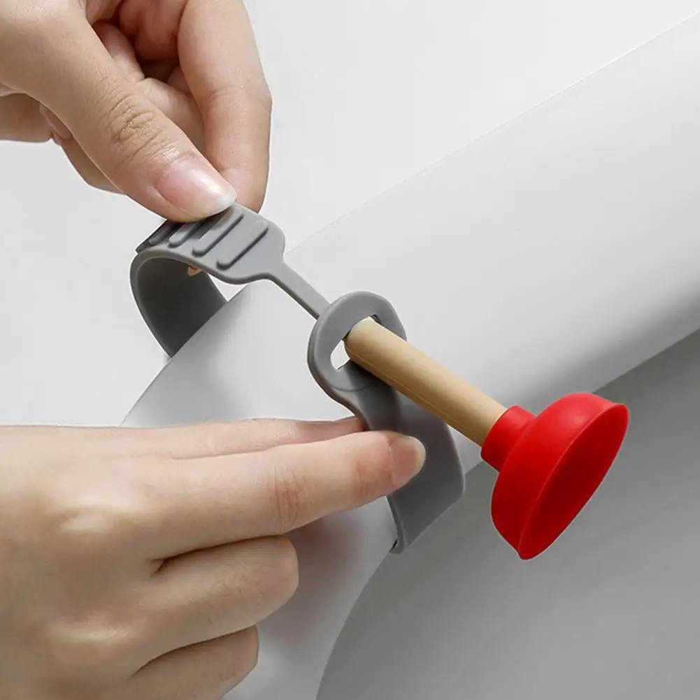 1Pc Portable Toilet Lid Lifter Toilet Seat Lift Avoid Touching Toilet Cover Handle Lifting Uncovered Device Bathroom Accessories