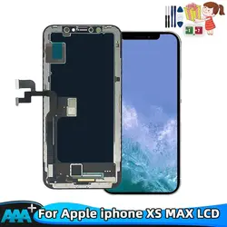 100%Tested For iPhone XS Max Super OLED LCD Display Screen 3D Touch Screen Tested Good Repair Parts For iPhone XS Max