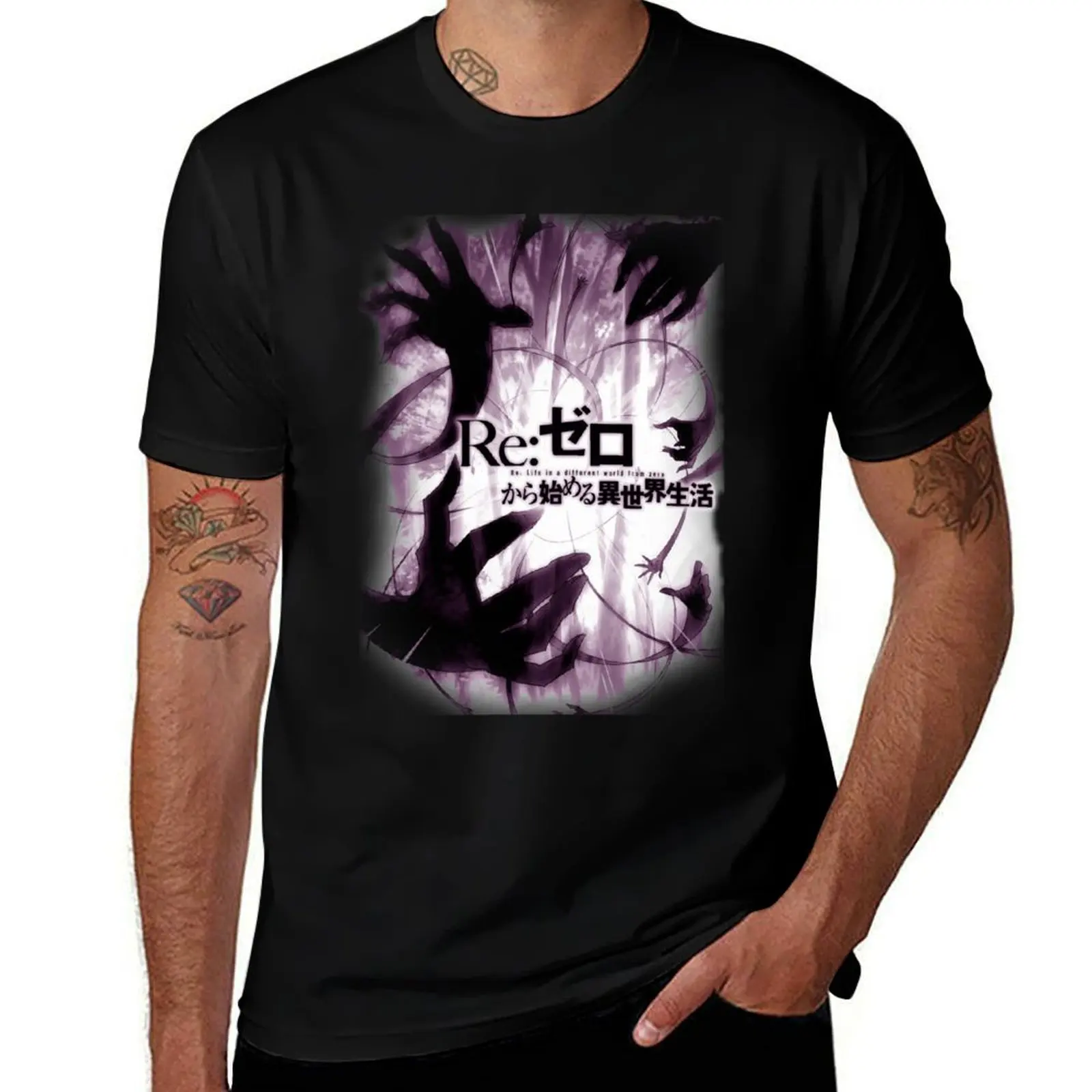 Re: Zero - Hands of Betelgueuse T-Shirt Plus Size Non-Shrink T-Shirt