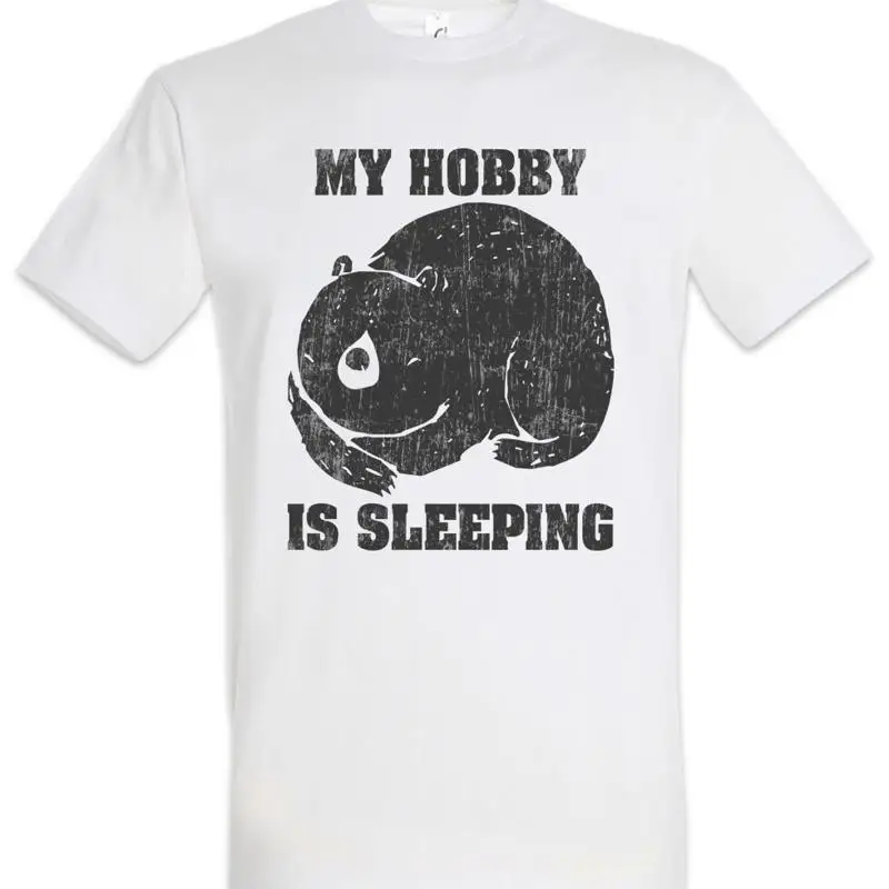 My Hobby Is Sleeping T Shirt Chilling Chiller Lazy Bear Bears
