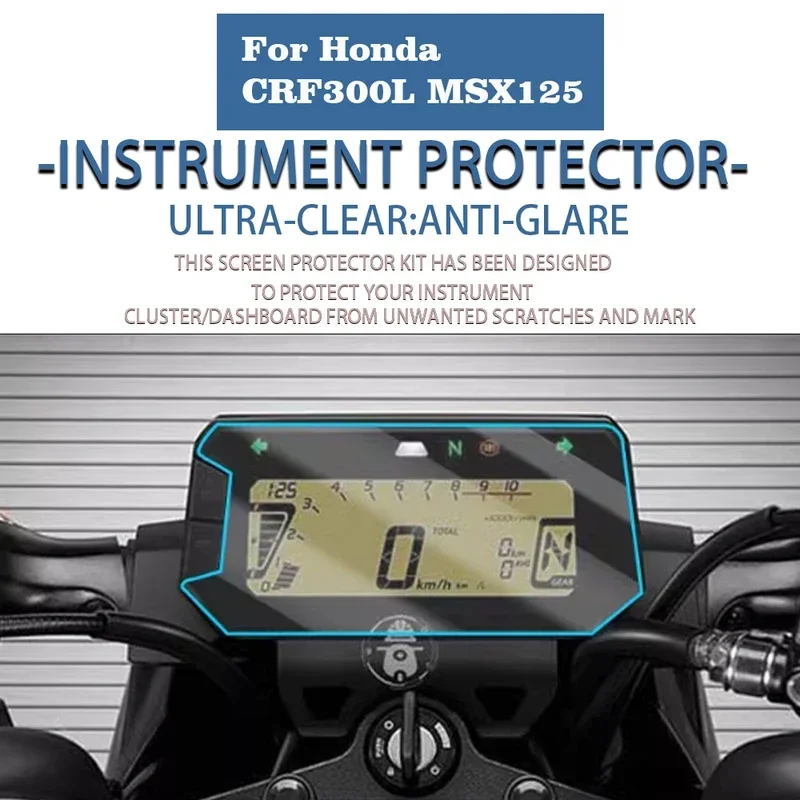 Motorcycle instrument screen protector suitable for Honda Grom MSX 125, msx125, CB300F, Twister CB 300F, 300 F