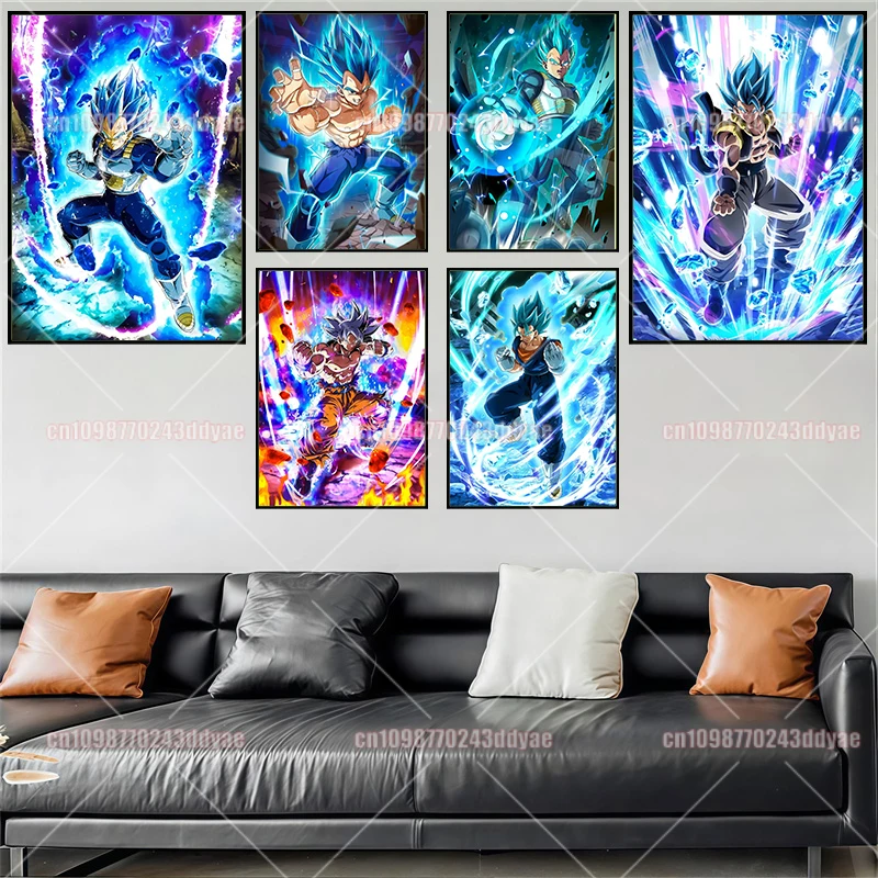 

Printed Wall Sticker Canvas Sea Dragon Ball Wukong Canvas Toys High Quality Art Decoration Children's Bedroom Decoration