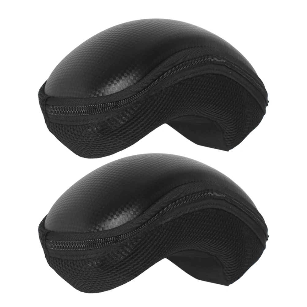 

2 Pcs Ski Goggle Hard Protective Accessories Durable Black over Glasses Goggles Pu Snow