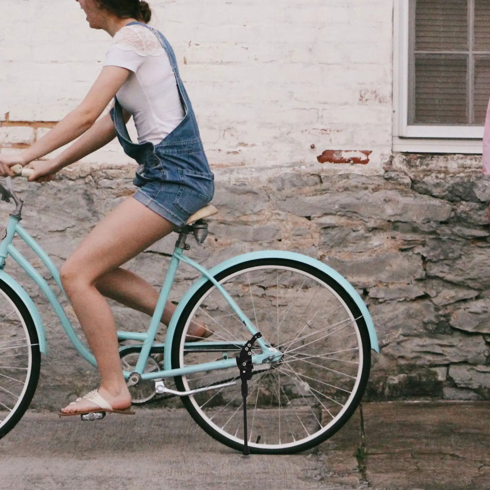 1 قطعة دراجة مسنده سبائك الألومنيوم الساق دعم ل الطريق الجبلية دراجة وقوف السيارات إصلاح تخزين القدم هدفين ركلة حامل رفوف #6