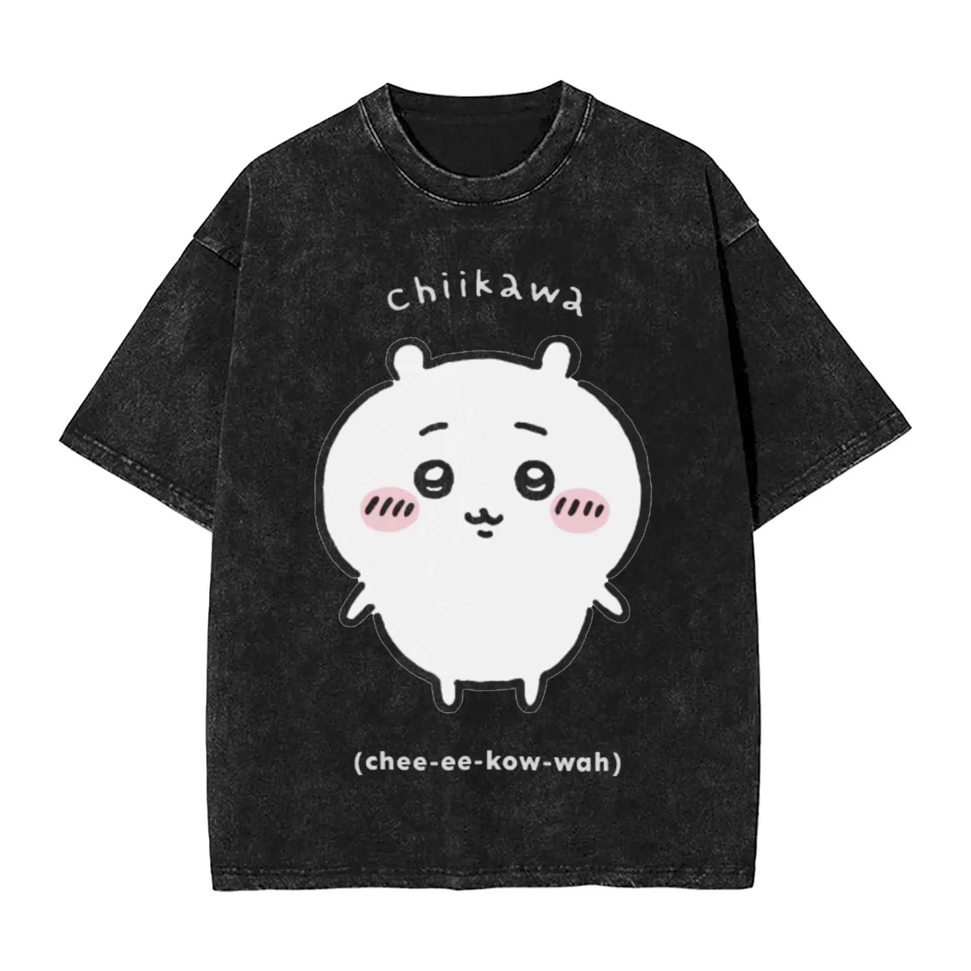 

Men's Chiikawa T-Shirts Top Tees Beach Streetwear Short-Sleeve T Shirt O-Neck Novelty Casual Tee Shirt Cheap