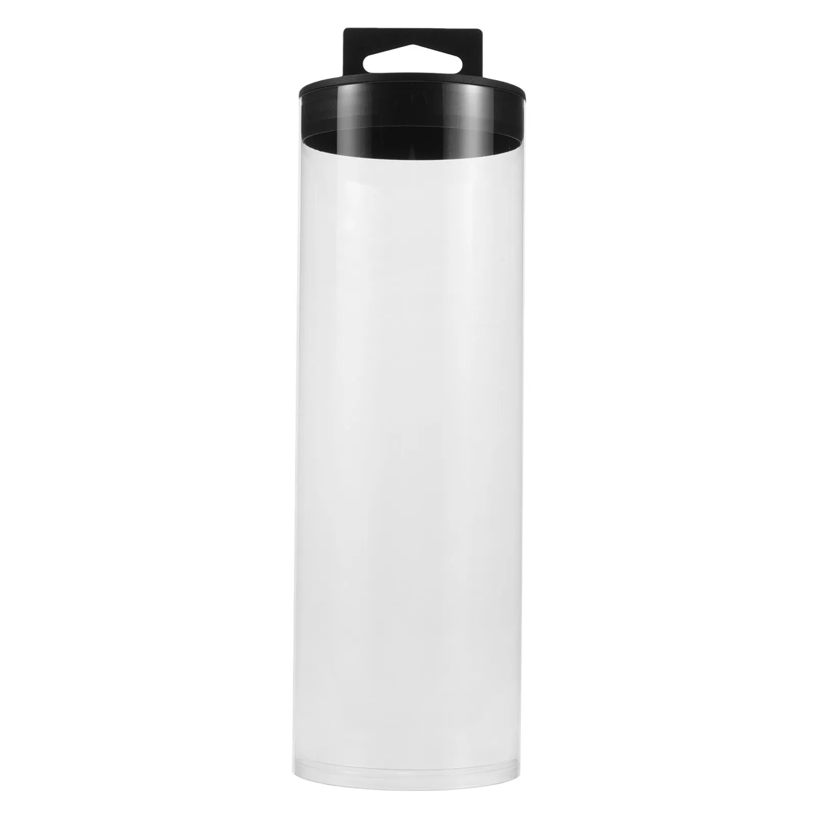 

Прозрачный пластиковый контейнер-цилиндр для теннисных мячей с крышкой, аксессуары для бейсбола, прозрачный держатель для мячей, емкость для хранения мячей для пиклбола