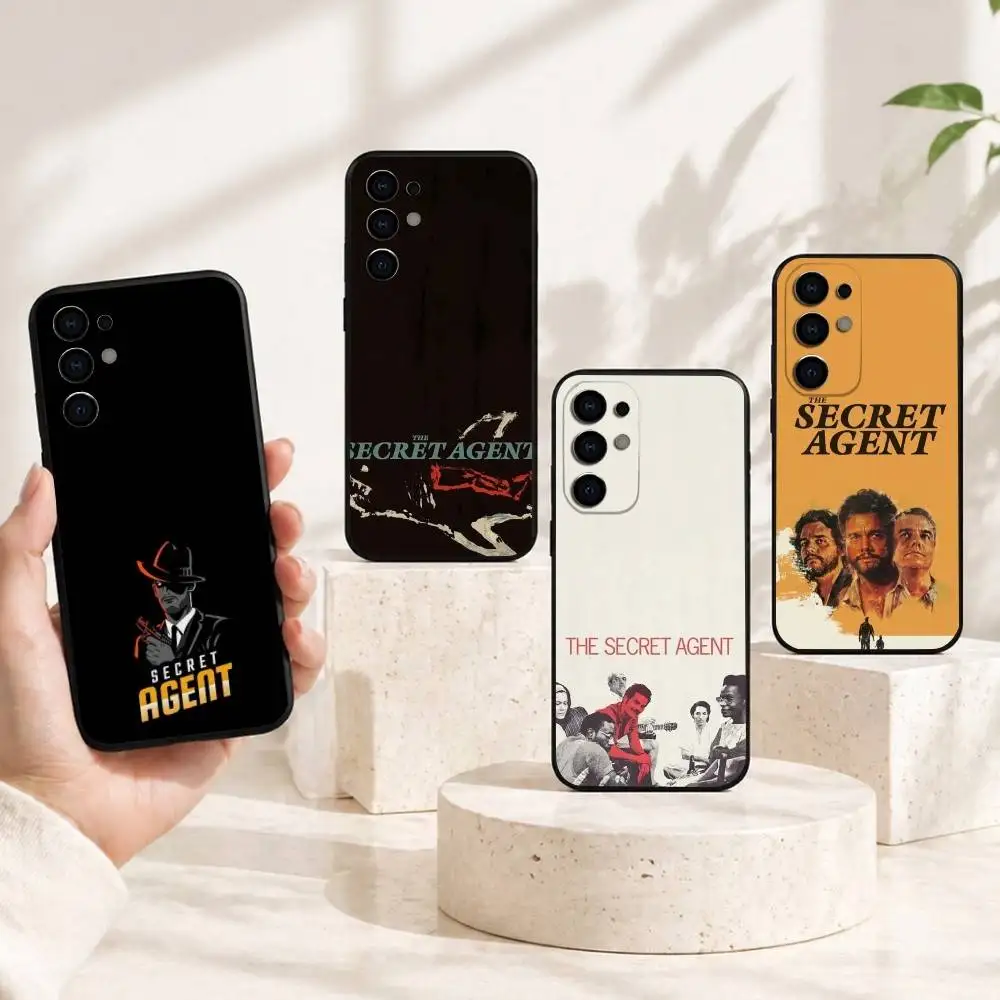 T-The movie The S-Secret A-Agent Phone Case Black Silicone Soft For Samsung S25,S24,S21,S22,S23,S30,Ultra,S20,Plus,Fe,Lite
