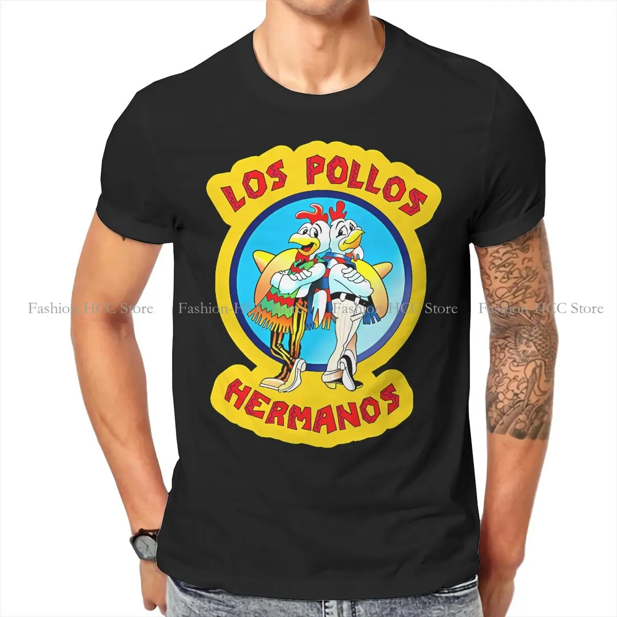 Cool Newest TShirts Los Pollos Hermanos Fried Chicken Shop Men Harajuku Pure Cotton Streetwear T Shirt