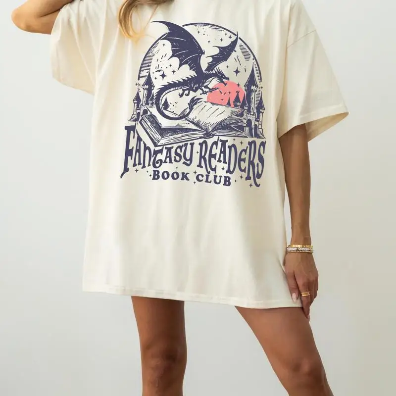 

Футболка Fantasy Readers Book Club Lover Society Dragon DT672