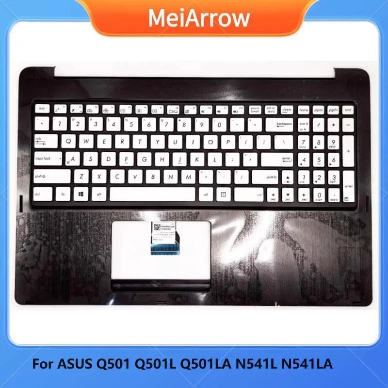 MEIARROW      New/org For ASUS Q501 Q501L Q501LA N541L N541LA Palmrest US Keyboard upper cover C Shell with speaker