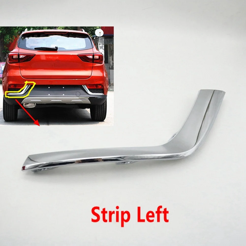 1Pair Car Rear Bumper Taillight Trim Fog Light Reflector Light Cover Brake Light Decorative Strip for MG ZS 2017-2019 image 3