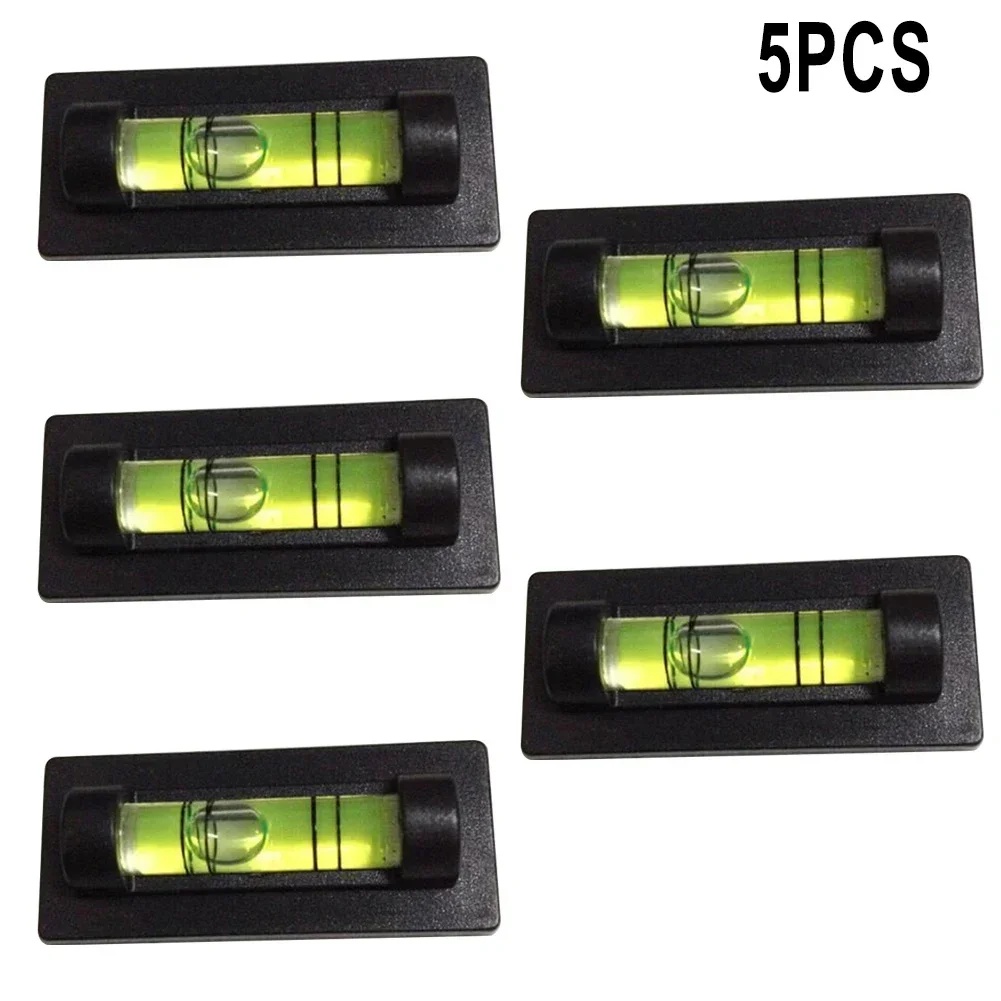 5PCS Magnetic Bubble Spirit Level Small Portable Mini Bubble Level Protractor With Magnetic For TV Rack Photo Frame Goods Shelf