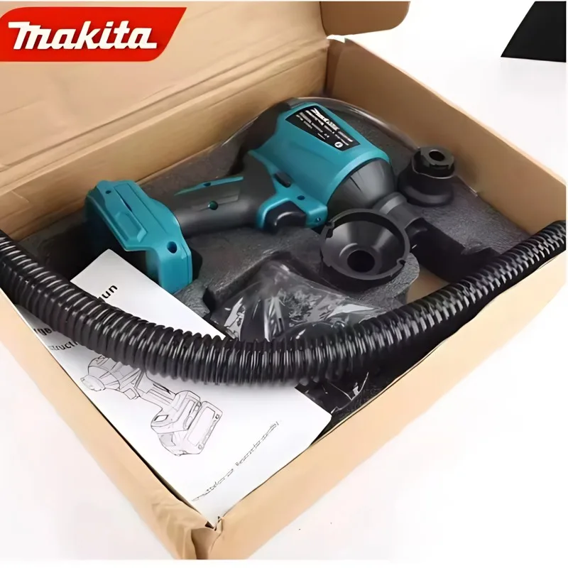 

⭐️Makita DAS180 rechargeable air dust collector with drill brush for cleaning and blowing 18V wireless lithium battery charging
