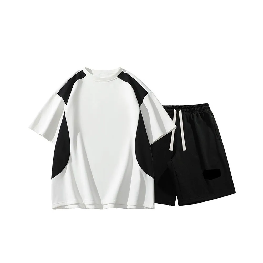 

Tracksuit Men Breathable Mesh Summer Men's T-shirt Short Sports Sets Pants Suit Daily Casual Men Short-sleeved Top Man Clothing