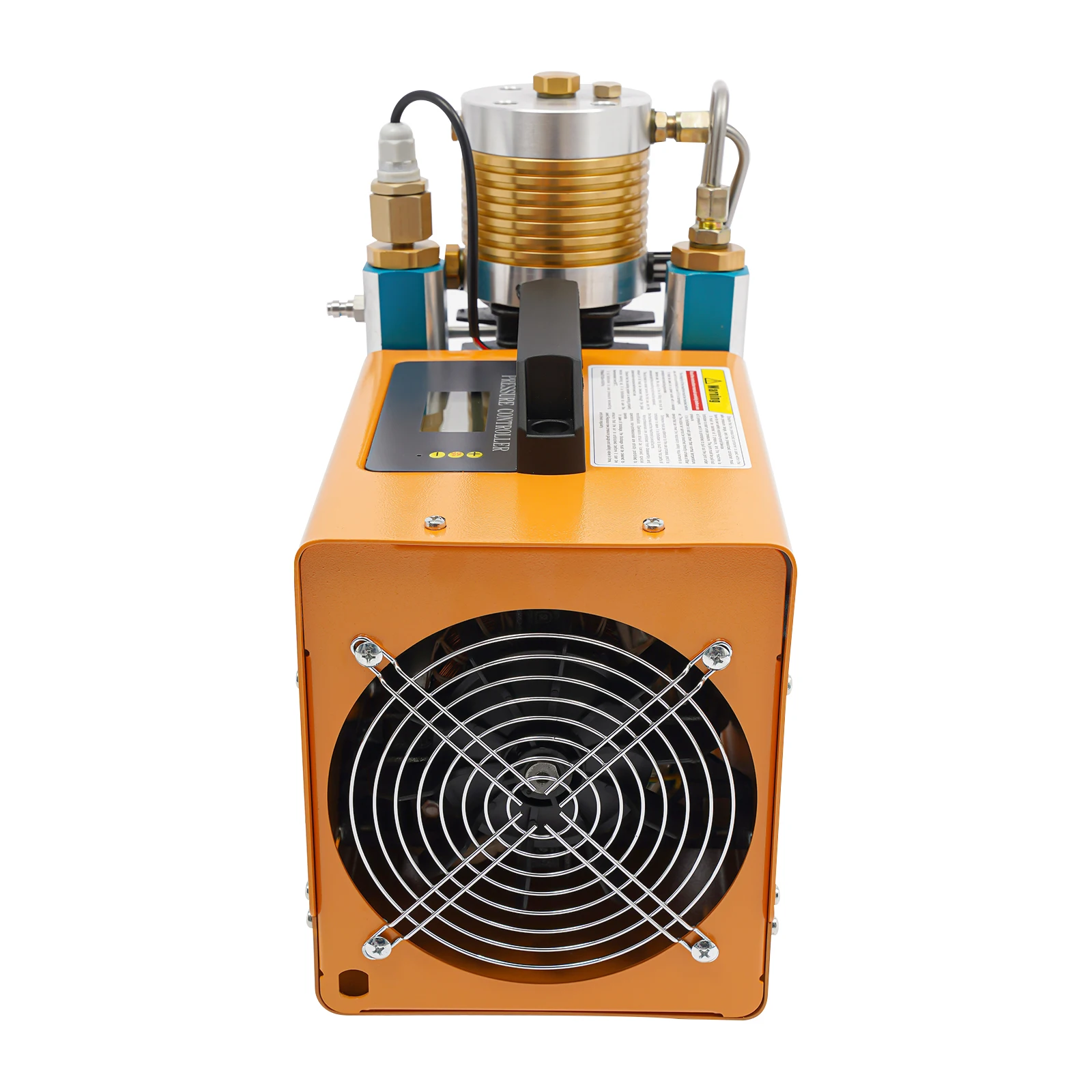 1800W 220V Tragbare Elektrische Hochdruck-Luftpumpe 0-30MPa, Wasser+Luft-Kühlung Asynchronmotor-Inflator mit Wasser-Öl-Abscheider für Garage und Werkstatt – Detail 24