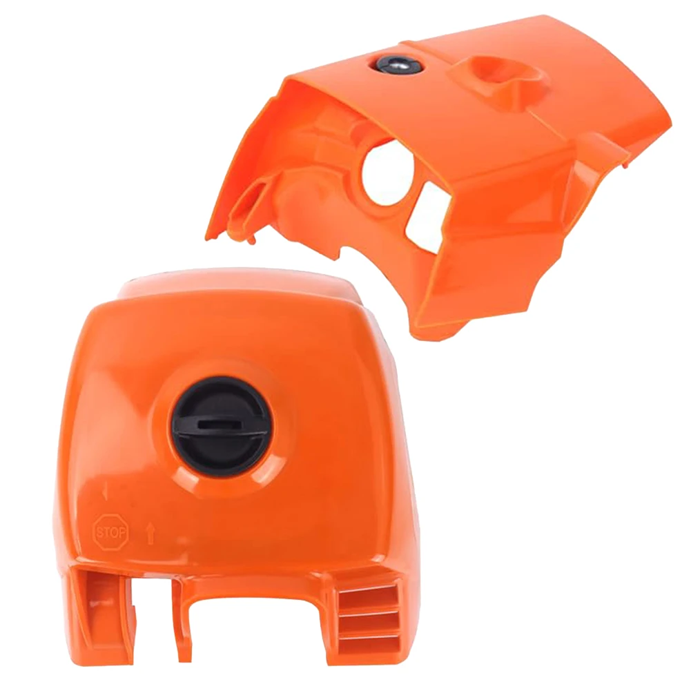 Chainsaw Maintenance Chainsaw Cylinder Cover Chainsaw Replacement Cover Orange Extended Component Life Optimal Performance