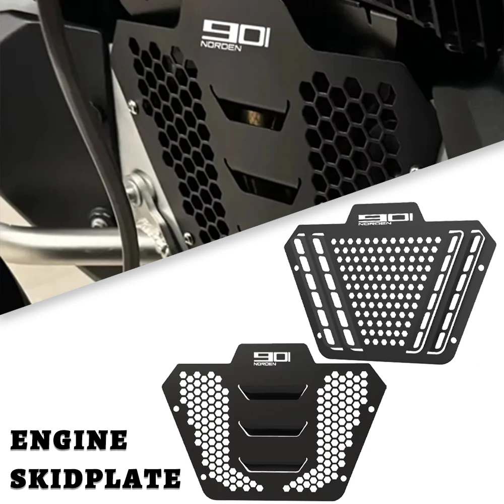 

Motorcycle For Husqvarna Norden 901 Norden901 2022 2023 2024 2025 2026 Engine Guard Bash Plate Cover Mud Crap Flap Protector