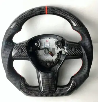 8 best sales Vô lăng carbon của Tesla Model 3 - №4