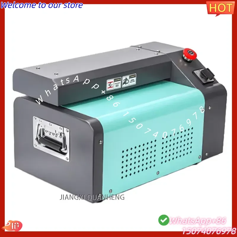 2026 Mini Desktop Kraft Paper Shredder Electric Card Cutting Machine Normal Size Carton Cutting Machine Quanheng P10 50