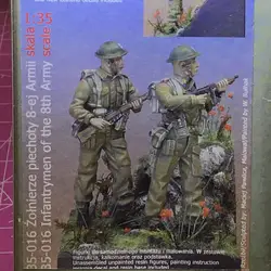 1/35  Resin Model Figure GK，Unassembled and unpainted kit