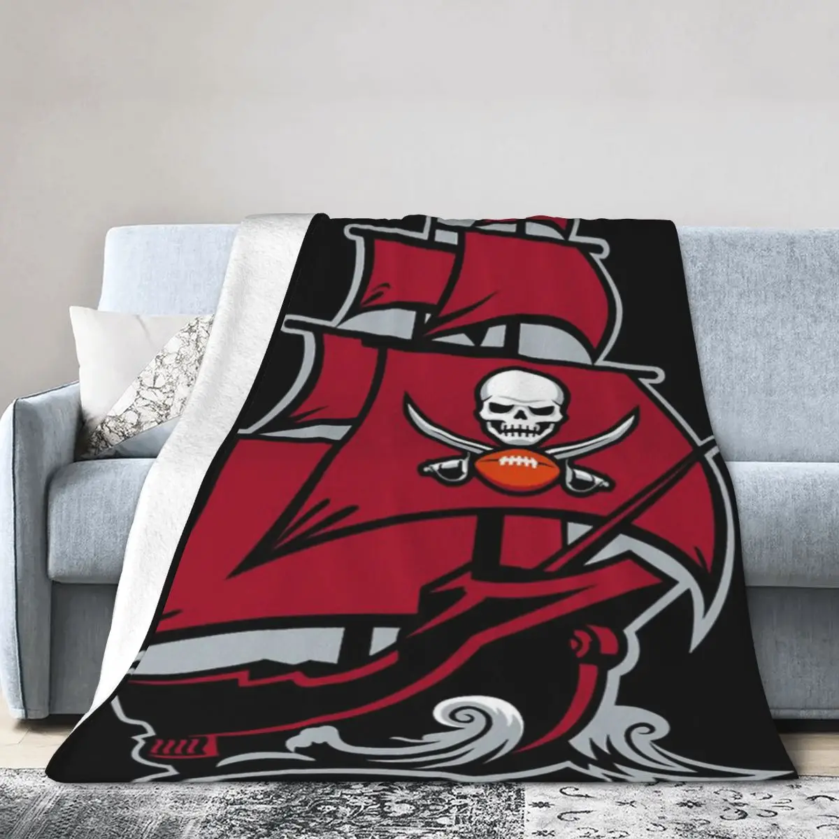 Buccaneers-Tampa Bay New Essential Una manta de micropolar ultrasuave