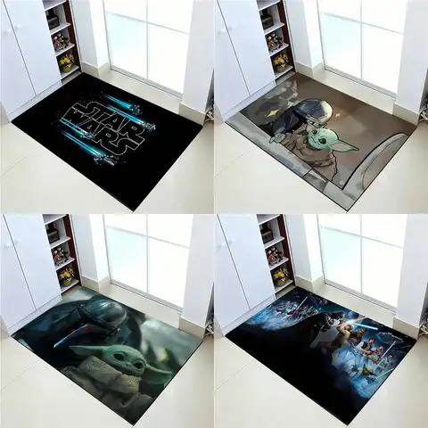Cool Movie S-Star W-Wars Carpet Bathroom Anti-slip Mat Door Mat Home Decoration Mat Entrance Door Mat Scratch-resistant Door Mat