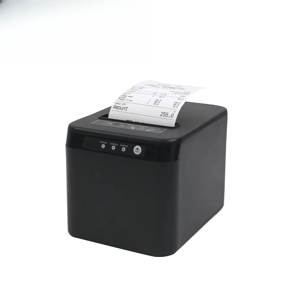 80mm Thermal Receipt Printer 80mm Pos Printer No Need Ink Black and White Impresora Termica