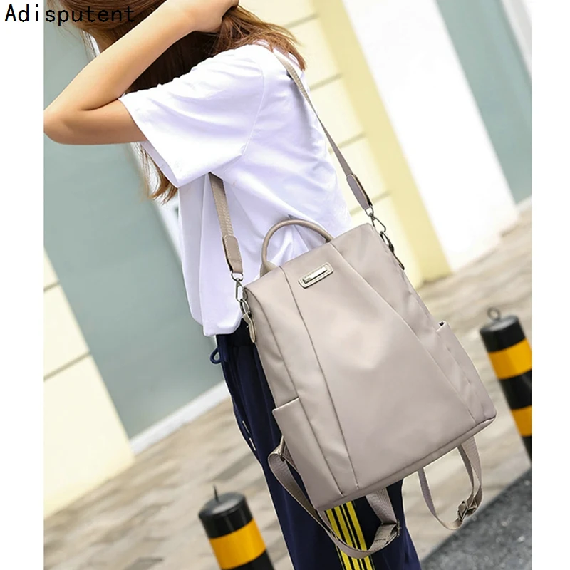 Fashion Anti-Theft Backpack Women Casual Waterproof School Bags For Teenage Girl Multi-Function Shoulder Bag Travel Rucksack