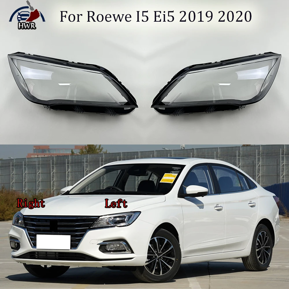 

For Roewe I5 Ei5 2019 2020 Headlamp Lamp Cover Headlight Shell Transparent Mask Lens Plexiglass Replace Original Lampshade