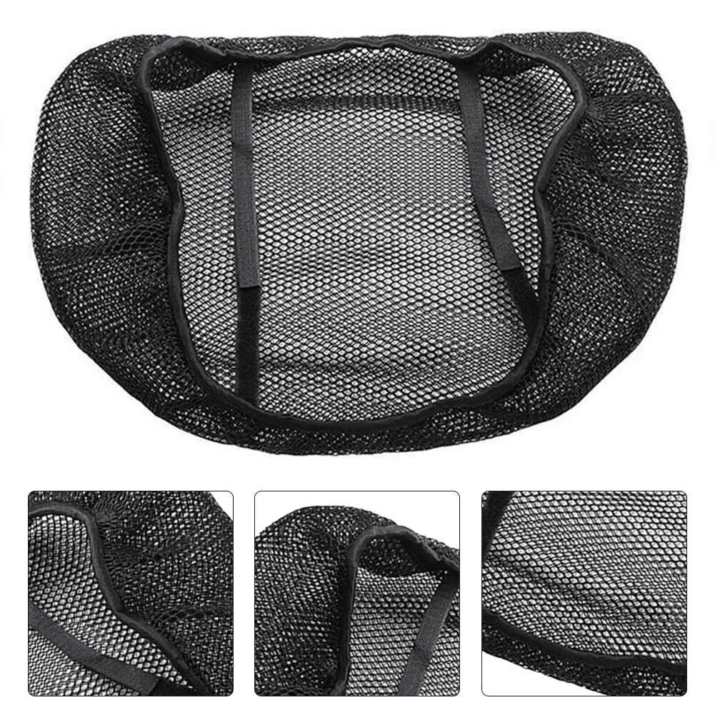 Motorcycle Seat Cover Pads Breathable Motorcycle Cushion Polyesters Mesh Motorbike Anti-Slip Durable Cushion Net Moto Accessory