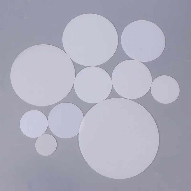 2pcs Frosted Acrylic 35mm 46mm 50mm 60mm 65mm 70mm Round Flat Semitransparent Lampshade For LED Lamp Down Light Flashlight