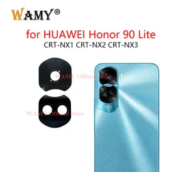 WAMY New Back Camera Glass Lens For Huawei Honor 90 Lite Camera Glass Cover Replacement With Sticker