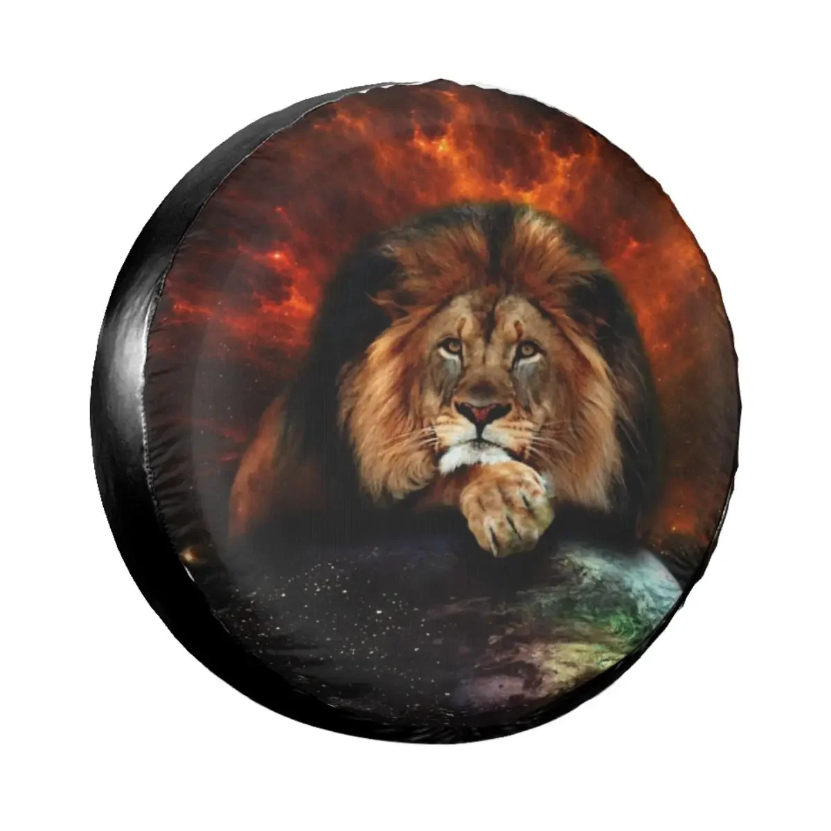

Чехол для запасного колеса Lion Of The Tribe Of Judah Cross для Honda Christian Don't Be Afraid Иисус, защитные колеса автомобиля, аксессуары