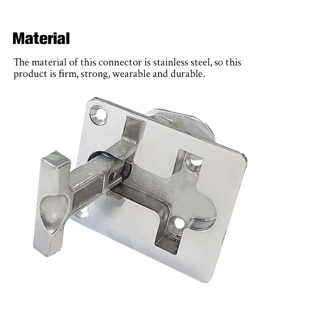 

Полированный замок-защелка для палубной двери лодки, скрытый, с выдвижным механизмом