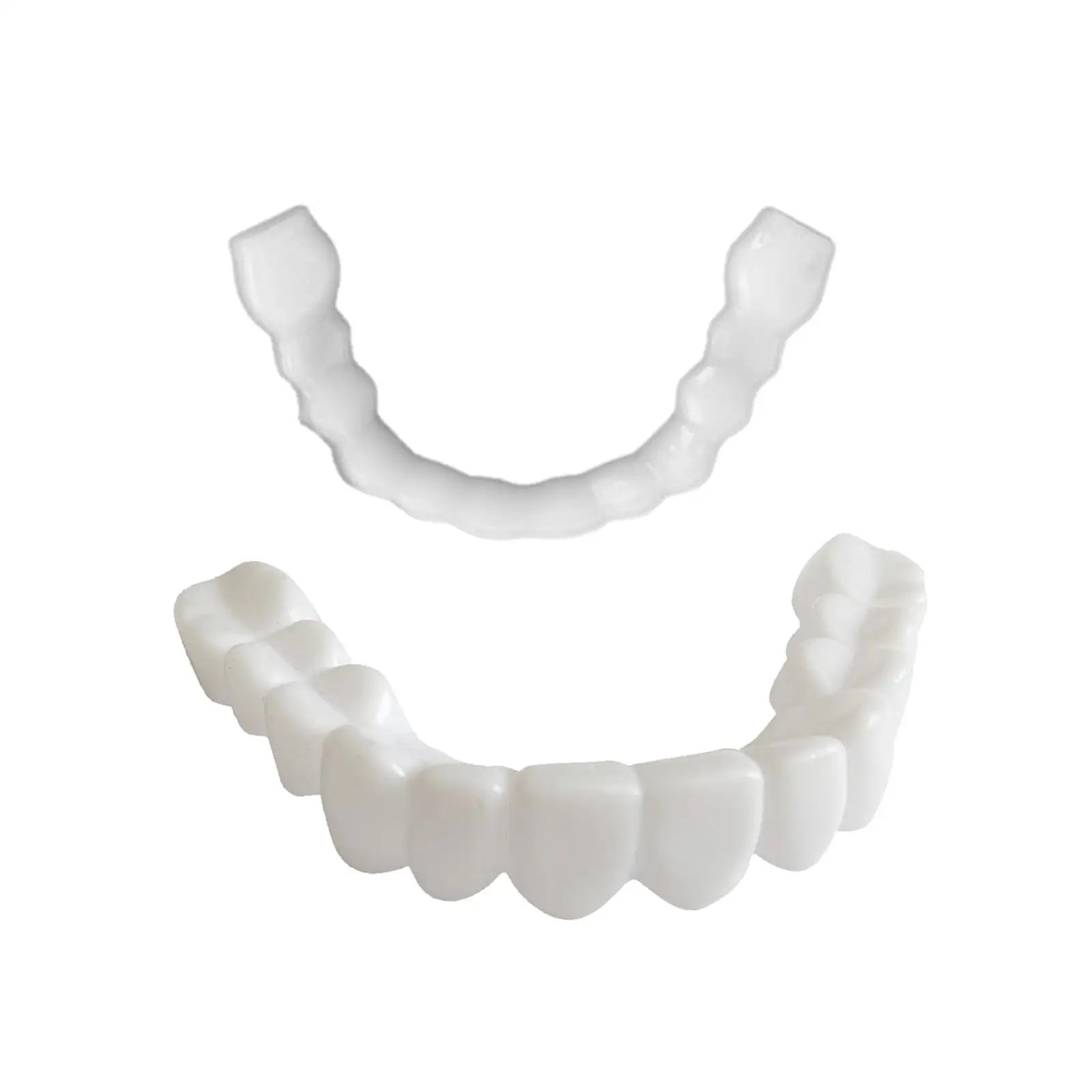 Cosmetic False Teeth Covers Reusable Resin Veneers Teeth Overlay Fake Braces for Dentistry Products for Temporary Teeth Repair