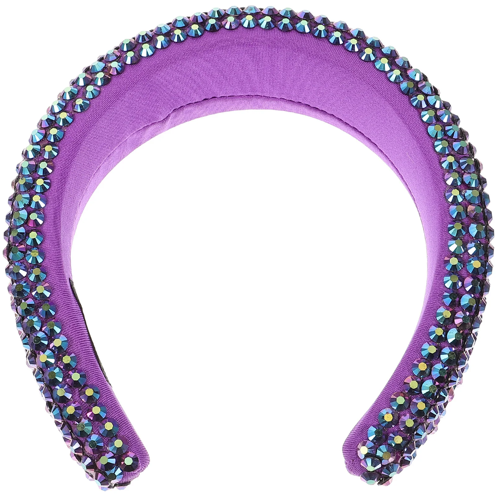 

1 шт., повязка на голову со стразами и кристаллами в стиле барокко, свадебный аксессуар для волос с широкими полями, головной убор для свадебной вечеринки, повязка на голову с кристаллами