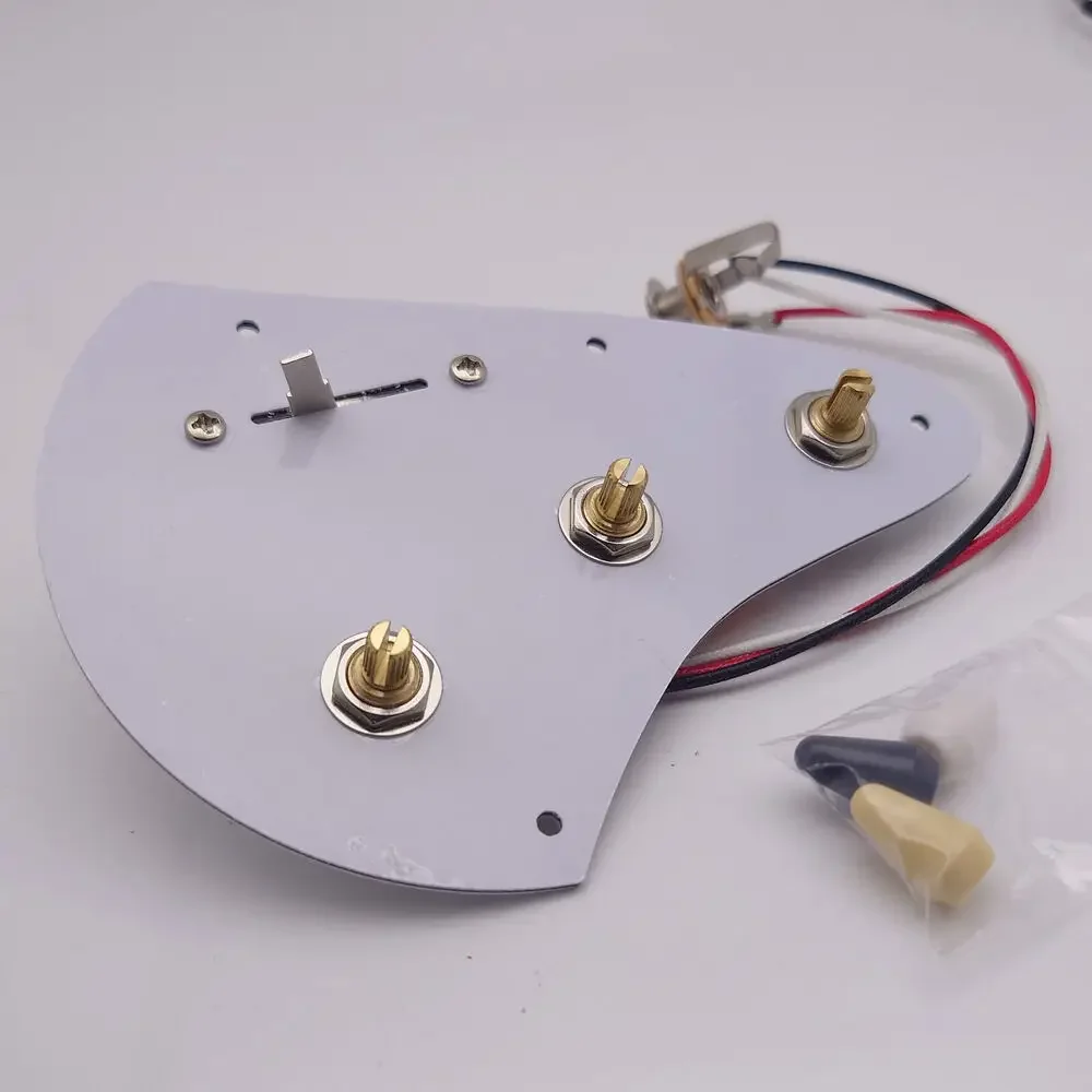 

Комплект жгутов проводов для гитары с предварительной проводкой ST, 3x250K, латунные горшки CTS + 5-позиционный переключатель, аксессуары для гитары