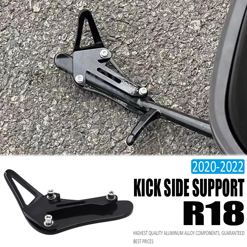 

Аксессуары для мотоциклов R18, подставка для ног, боковая подставка, удлинитель, подходит для Bmw R-18 R 18, классический кронштейн Widener 2020 2021 2022