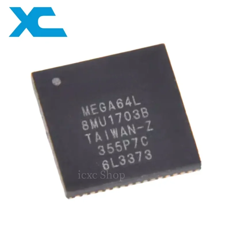 ATMEGA64L-8MU QFN-64 8-bit Microcontroller Chip AVR 8MHz